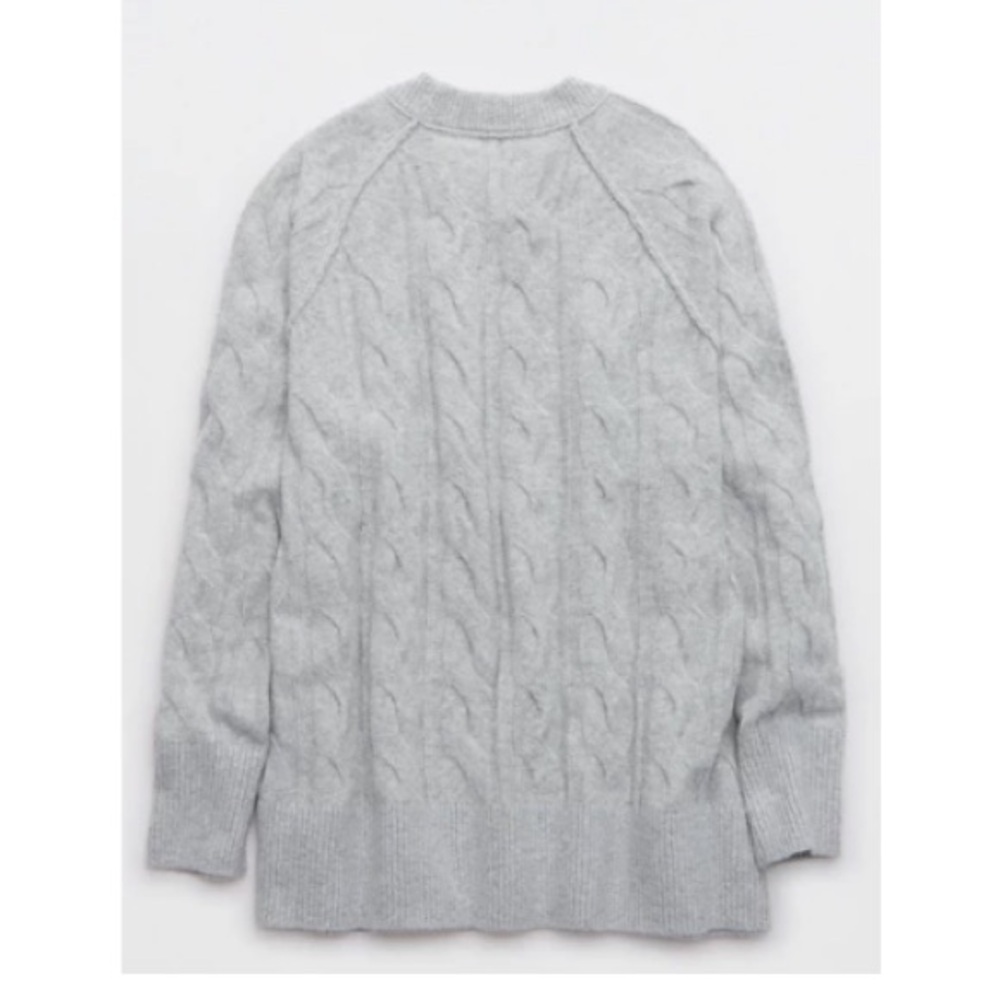 Aerie UnREAL Cable Crew Sweater M